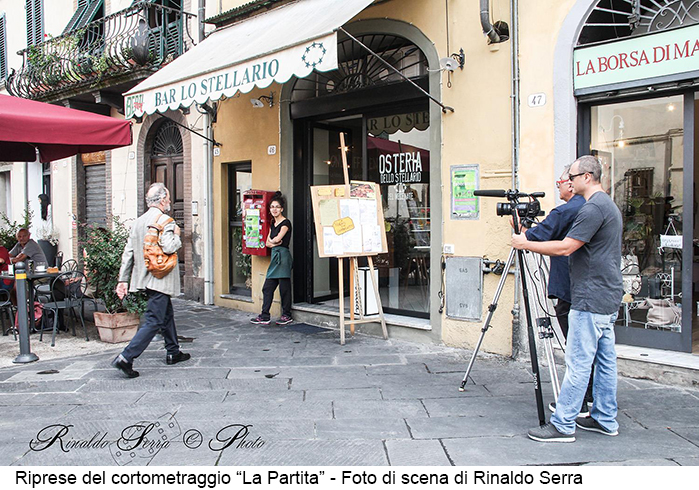 Foto di scena del corto La Partita